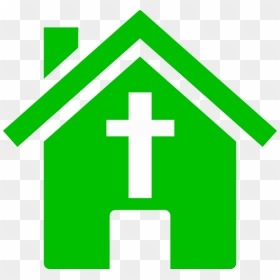 Transparent Green Fire Png - Green Home Icon Png, Png Download - home icon vector png