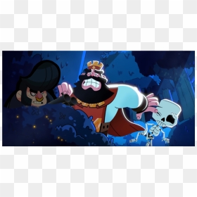 Cartoon, HD Png Download - clash royale king png