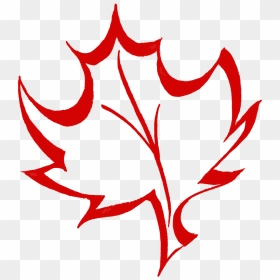 Transparent Canadian Maple Leaf Png - Red Maple Leaf Clip Art, Png Download - canadian maple leaf png