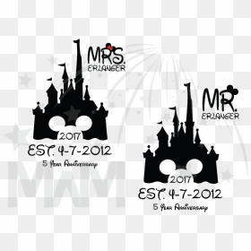 Cinderella Castle Silhouette Png For Kids - Transparent Disney Cinderella Castle Silhouette, Png Download - castle silhouette png