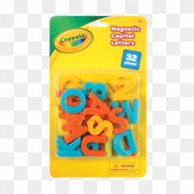 Crayola 32pc Magnetic Capital Letters - Crayola Magnets Capital Letters, HD Png Download - crayola png
