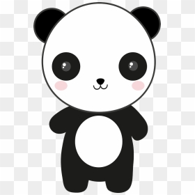Cute Panda Clipart - Cartoon, HD Png Download - cute panda png