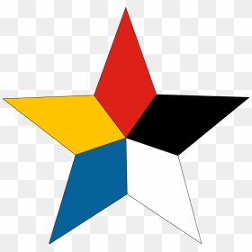 Beiyang Army Wikipedia - Five Races Under One Union Star, HD Png Download - army star png