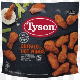 Tyson Buffalo Wings Png - Tyson's Chicken Hot Wings, Transparent Png - hot wings png