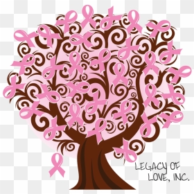 Cinta Rosa Cancer De Mama , Png Download - Breast Cancer Family Tree, Transparent Png - cinta png