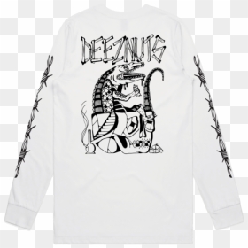 Long-sleeved T-shirt, HD Png Download - deez nuts png