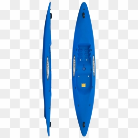 3 4 Blue Recreational Malibu Kayak Vertical - Sea Kayak, HD Png Download - kayaking png