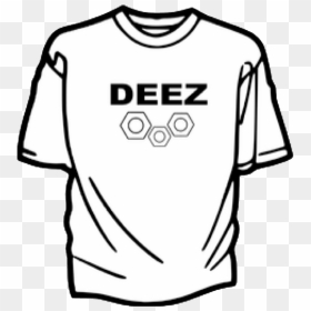 Image Of Deez Nuts T-shirt - T Shirt Clip Art, HD Png Download - deez nuts png