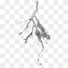 Lightning Png Photo - Sketch, Transparent Png - black lightning png