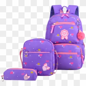 Backpack, HD Png Download - purple crown png