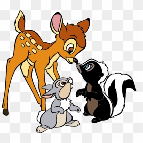 Thumper Png Transparent Image - Bambi And Thumper Drawing, Png Download - bambi png