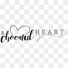 A Cheerful Heart - Cheerful Calligraphy, HD Png Download - calligraphy png