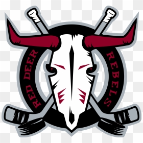 Red Deer Rebels Logo, HD Png Download - rebel png