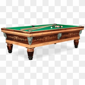 Vintage Pool Table Png - Classic Pool Table, Transparent Png - pool table png