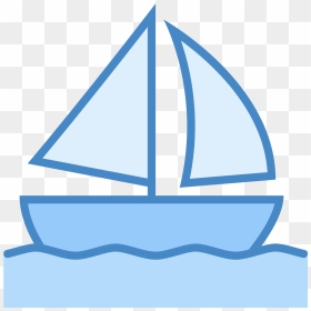 Icono De Barco De Vela - Sailboat, HD Png Download - barco png