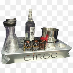 Download Energy 5 Bottle Service Tray Nightclubshop - Liquor, HD Png Download - ciroc bottle png
