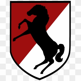 11th Armored Cavalry Regiment, HD Png Download - soldier salute silhouette png