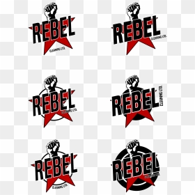 Rebel Cleaning Logo - Fist Vector, HD Png Download - rebel png