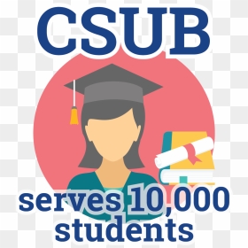 Over 10,000 Students - Graduation, HD Png Download - student icon png