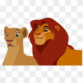 Nala Simba The Lion King Mufasa Youtube - Nala Lion King Mufasa, HD Png Download - mufasa png