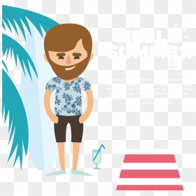 Png Black And White Clip Art Surfing Teenager Transprent - Cartoon, Transparent Png - teenager png