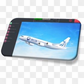 Skye Tablet Splash Screen - Wide-body Aircraft, HD Png Download - skye png