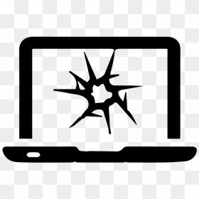 Laptop , Png Download - Portable Network Graphics, Transparent Png - broken screen png