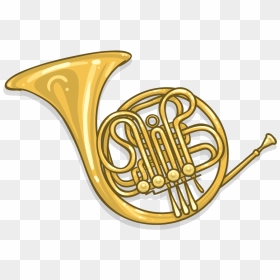 French Horn Png Transparent, Png Download - french horn png