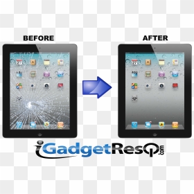 Apple Ipad 3 Broken Screen Fix , Png Download - Apple Ipad 2, Transparent Png - broken screen png