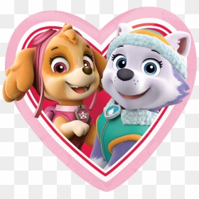 Paw Patrol Valentine's Day, HD Png Download - skye png