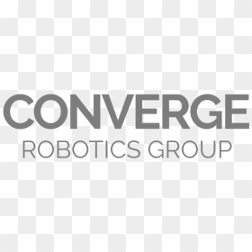 Converge Type Logo - Black-and-white, HD Png Download - robot hand png