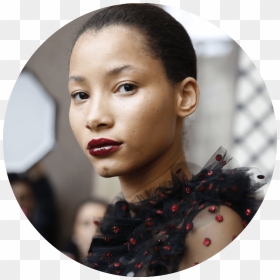 Pro Fashion Runway Makeup Course Los Angeles Giambattista - Girl, HD Png Download - lipstick smear png