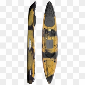 X Caliber Solar Camo Fishing Barge Kayak Vertical - Sea Kayak, HD Png Download - kayaking png