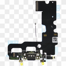Iphone 7 Black Lightning Connector Assembly - Iphone 7 Plus Charging Port, HD Png Download - black lightning png