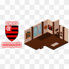 Bufalo Cafe Flamengo - Clube De Regatas Do Flamengo, HD Png Download - luto png