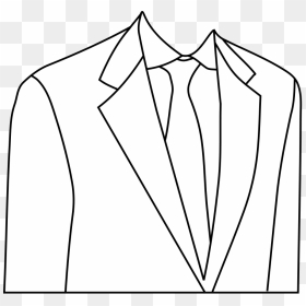 Drawing A Suit And Tie, HD Png Download - suit and tie png