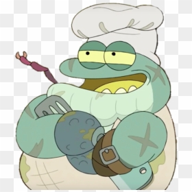 Amphibia Character Stumpy The Cook - Cartoon, HD Png Download - cook png