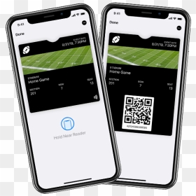 Connectedpasses-mobile - Smartphone, HD Png Download - ticket barcode png