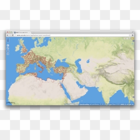 All Layers - World Map Tiles, HD Png Download - world map outline png