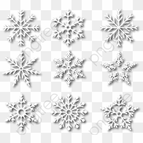 Transparent Lineas Decorativas Vectores Png - Snowflake Paper Png, Png Download - lineas decorativas png