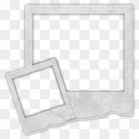 Torn Gray Grey Polariod Overlay Freetoedit - Picture Frame, HD Png Download - torn edge png