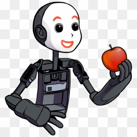 Nico Originally Was Based On The Nimbro-op From The - Robot And Human Cartoon, HD Png Download - robot hand png