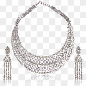 Plate, HD Png Download - diamond necklace png