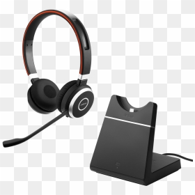 12323144 - Jabra Evolve 75 Uc, HD Png Download - stereo png