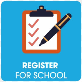 Register Registrar Transparent & Png Clipart Free Download - School Registration Clip Art, Png Download - register png