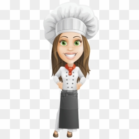 An Attractive And Skillful Cartoon - Chef Cartoon Image Png, Transparent Png - cook png