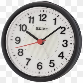 Seiko Qhe159k Beep Alarm Clock With Flashing Alarm - Radio Controlled Clock, HD Png Download - alarm png
