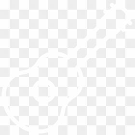 Johns Hopkins Logo White, HD Png Download - guitar icon png