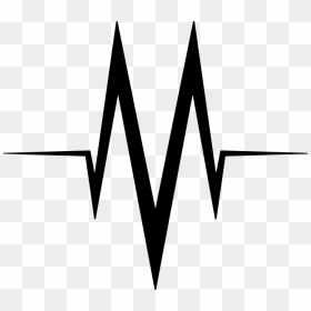 Audio Waves, In The Shape Of An "m - Audio Wave Logo Png, Transparent Png - audio wave png