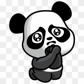 Panda Gambar Kartun Lucu, HD Png Download - cute panda png
